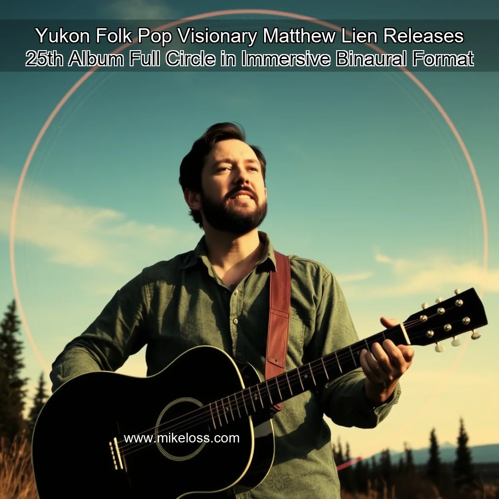 Read more about the article Yukon Folk  Pop Visionary Matthew Lien Releases 25th Album Full Circle in Immersive Binaural Format