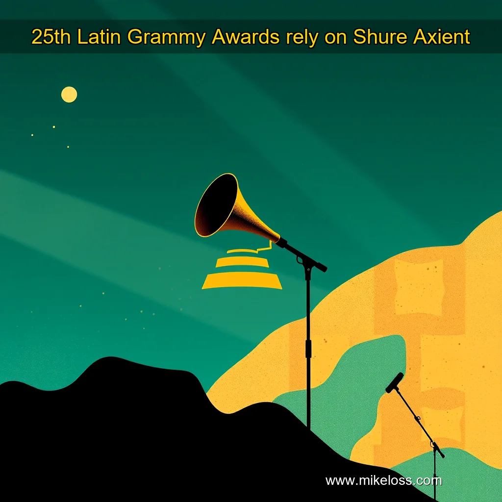 You are currently viewing 25th Latin Grammy Awards rely on Shure Axient