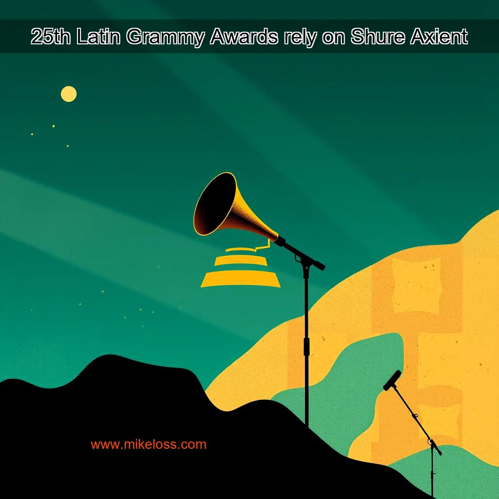 Read more about the article 25th Latin Grammy Awards rely on Shure Axient