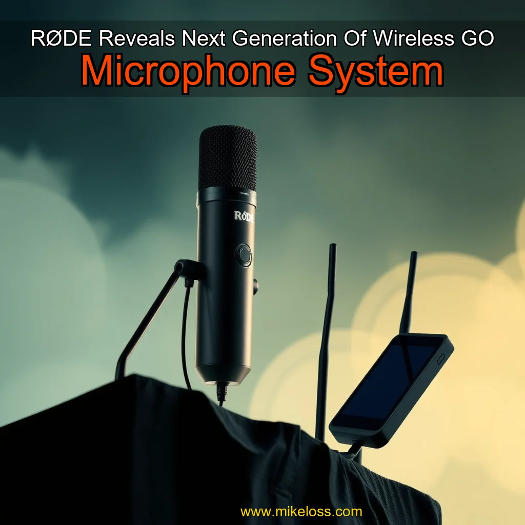 You are currently viewing RØDE Reveals Next Generation Of Wireless GO Microphone System