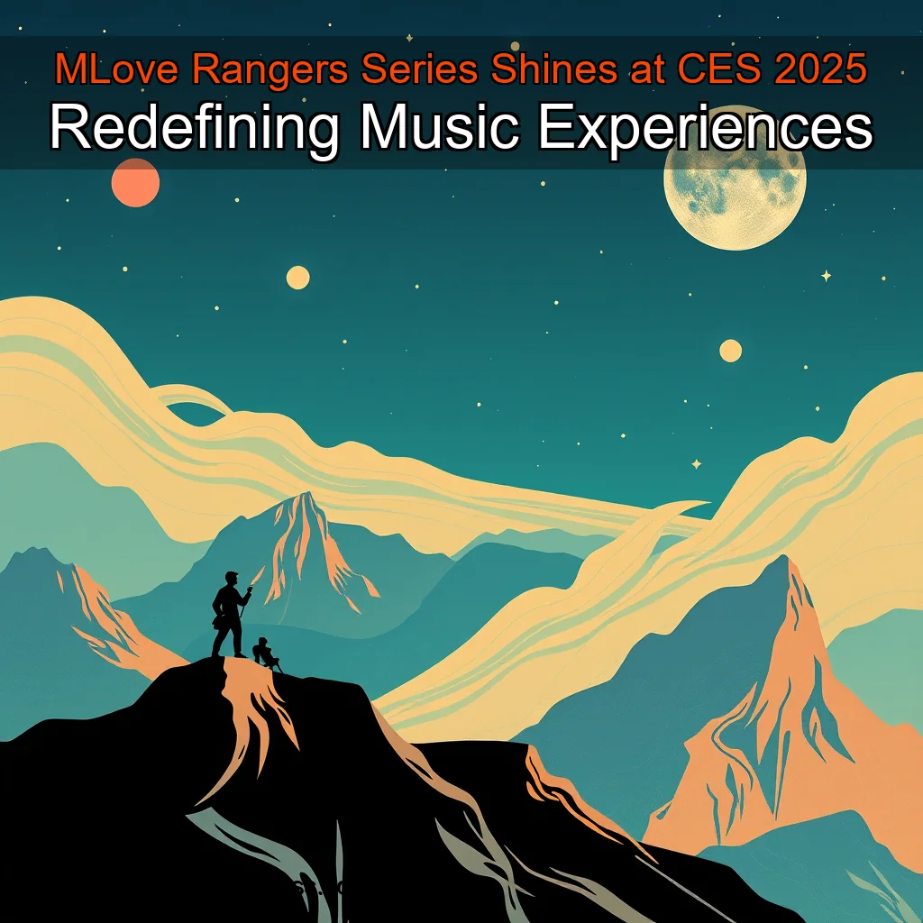 Read more about the article MLove Rangers Series Shines at CES 2025  Redefining Music Experiences