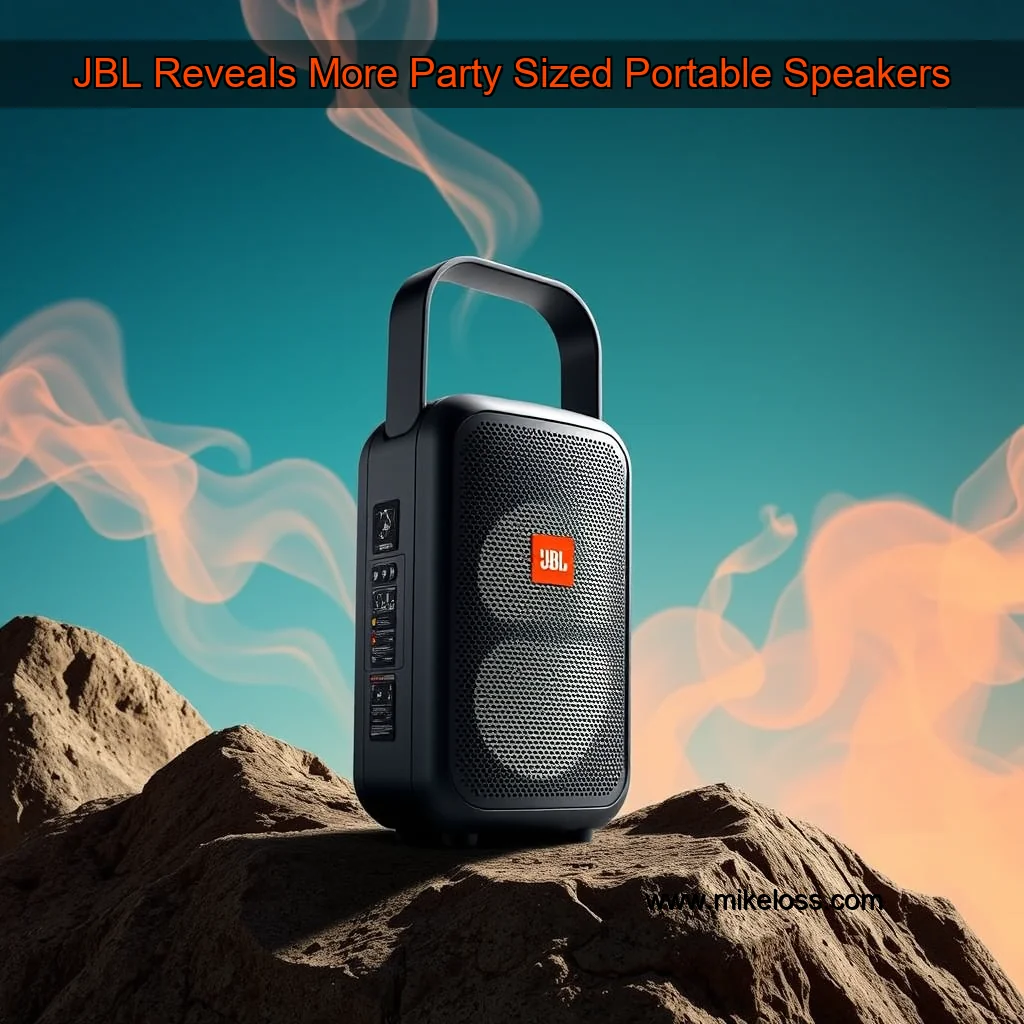 Read more about the article JBL Reveals More Party  Sized Portable Speakers