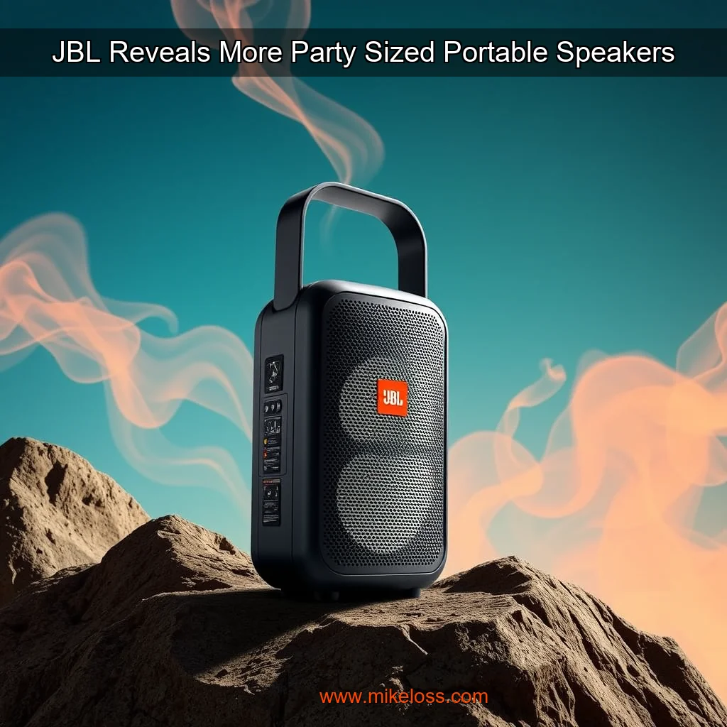 Read more about the article JBL Reveals More Party  Sized Portable Speakers