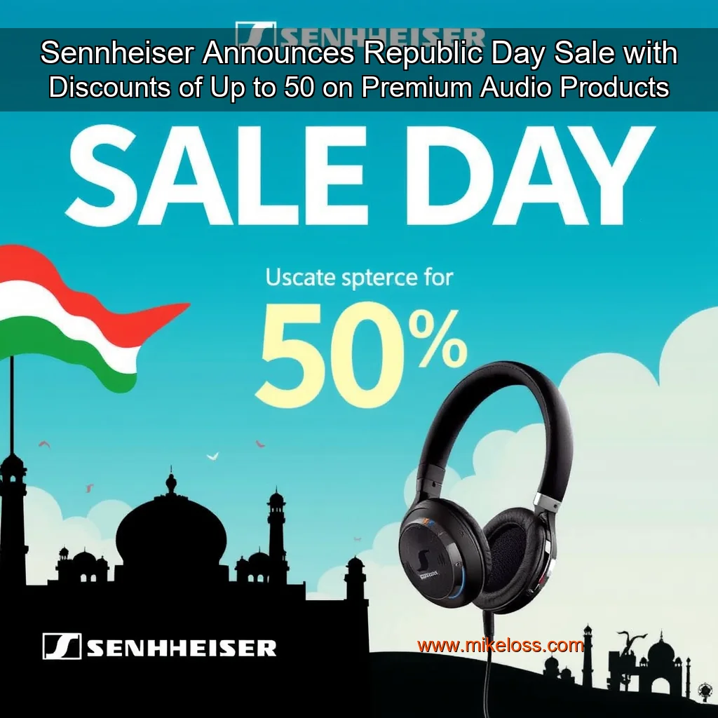 Read more about the article Sennheiser Announces Republic Day Sale with Discounts of Up to 50  on Premium Audio Products
