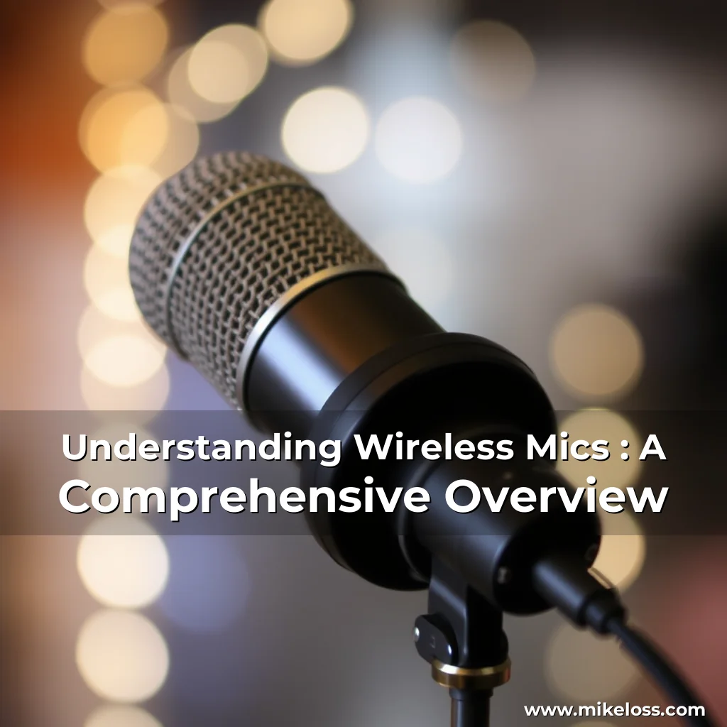 Read more about the article Understanding Wireless Mics : A Comprehensive Overview