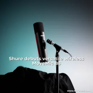 Read more about the article Shure debuts versatile wireless MoveMic 88