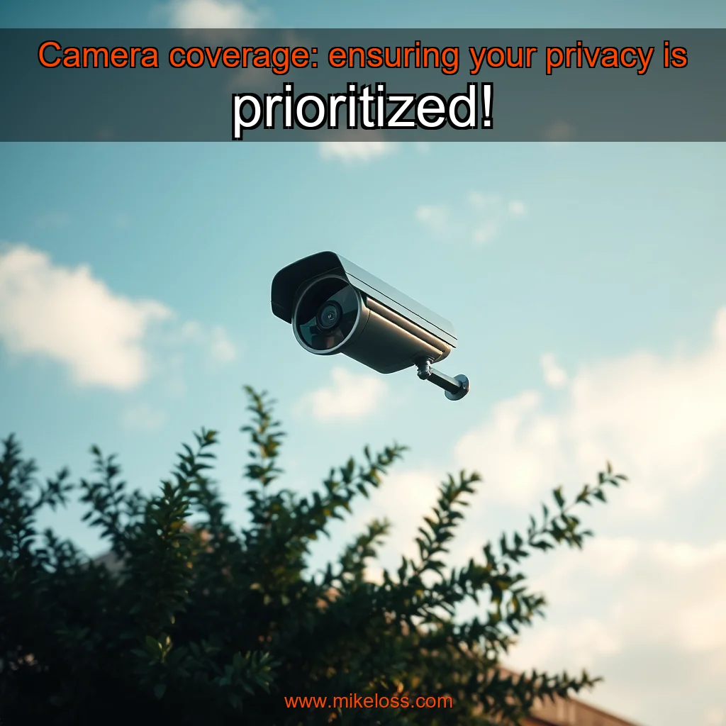 Read more about the article Camera coverage: ensuring your privacy is prioritized!