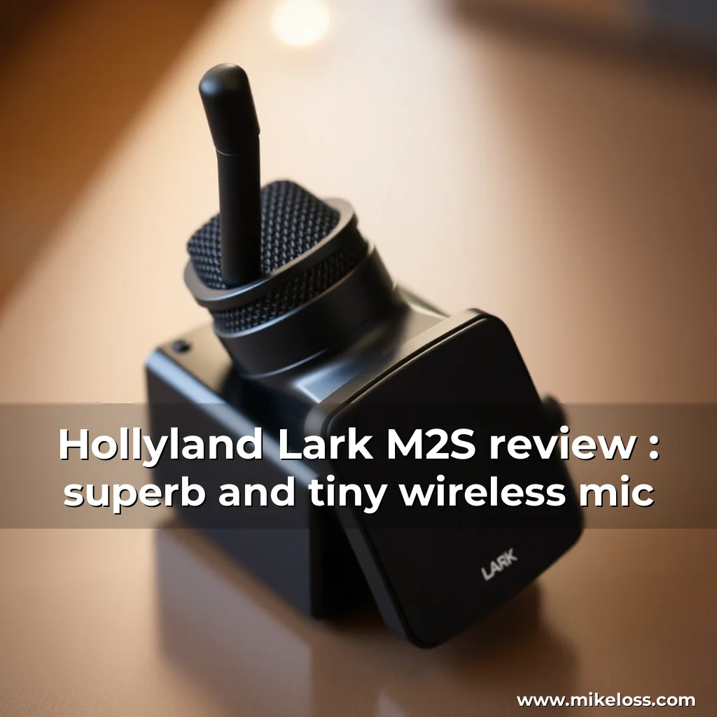 Read more about the article Hollyland Lark M2S review : superb and tiny wireless mic