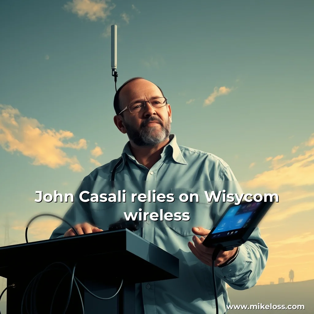 Read more about the article John Casali relies on Wisycom wireless