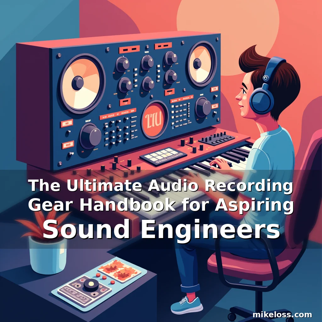 Read more about the article The Ultimate Audio Recording Gear Handbook for Aspiring Sound Engineers