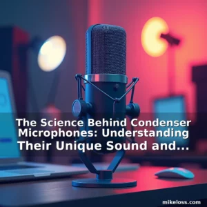 Read more about the article The Science Behind Condenser Microphones: Understanding Their Unique Sound and Functionality