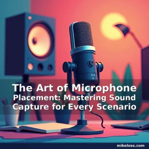 Read more about the article The Art of Microphone Placement: Mastering Sound Capture for Every Scenario