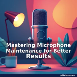 Read more about the article Mastering Microphone Maintenance for Better Results