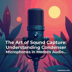 Read more about the article The Art of Sound Capture: Understanding Condenser Microphones in Modern Audio Production