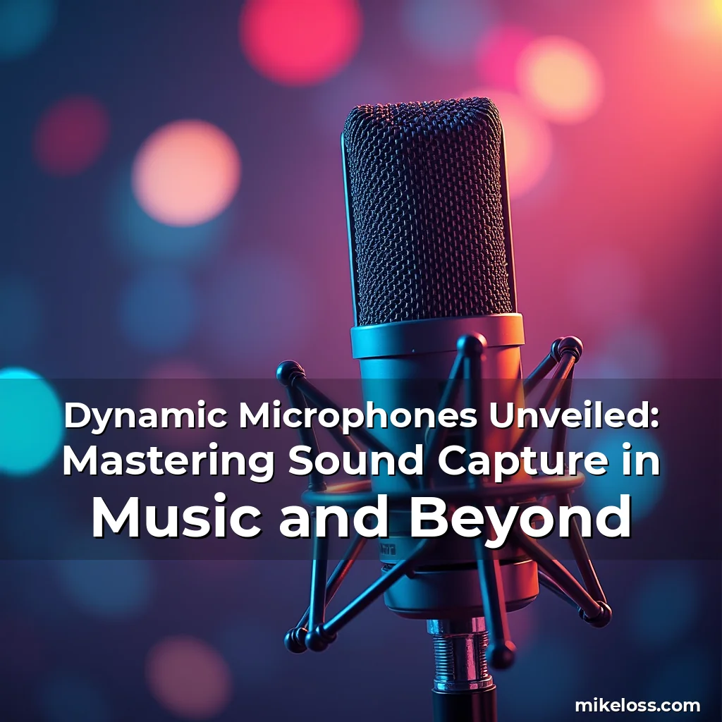 Read more about the article Dynamic Microphones Unveiled: Mastering Sound Capture in Music and Beyond