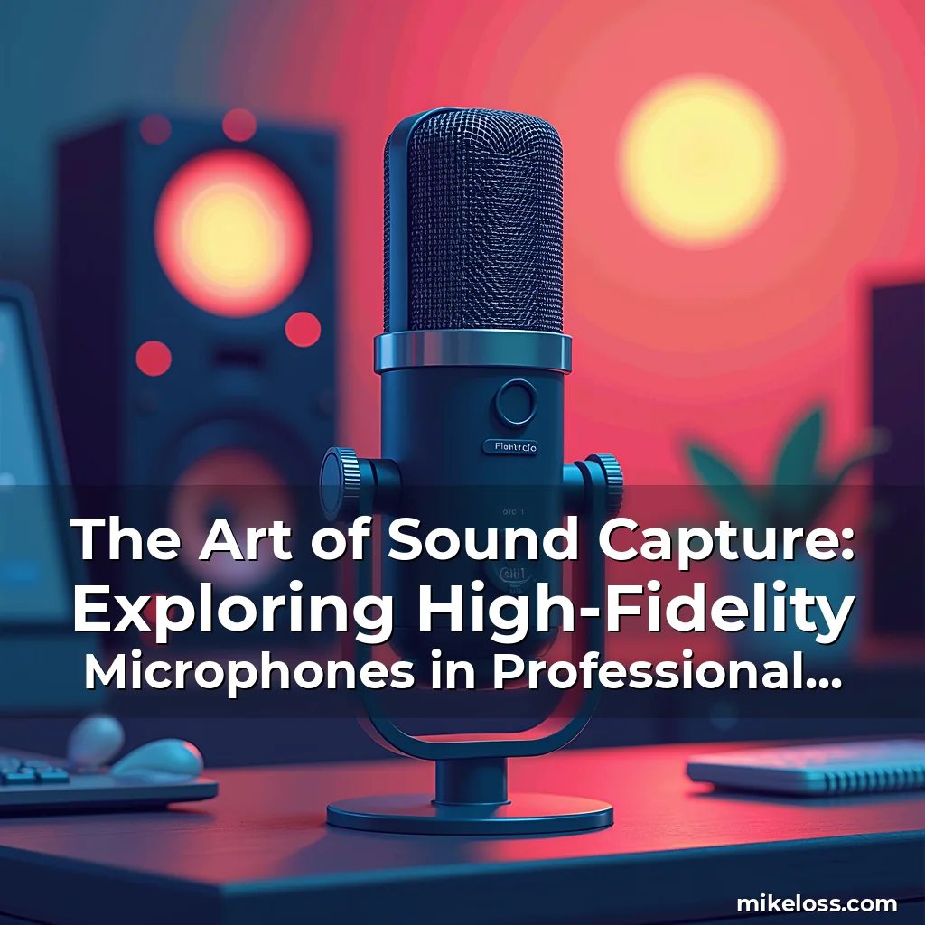 Read more about the article The Art of Sound Capture: Exploring High-Fidelity Microphones in Professional Audio Production